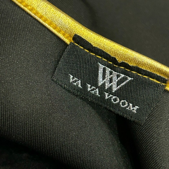 NWOT Va Va Boom BodyCon Stretch Pullover Dress Bejeweled In Rhinestones - Picture 6 of 6